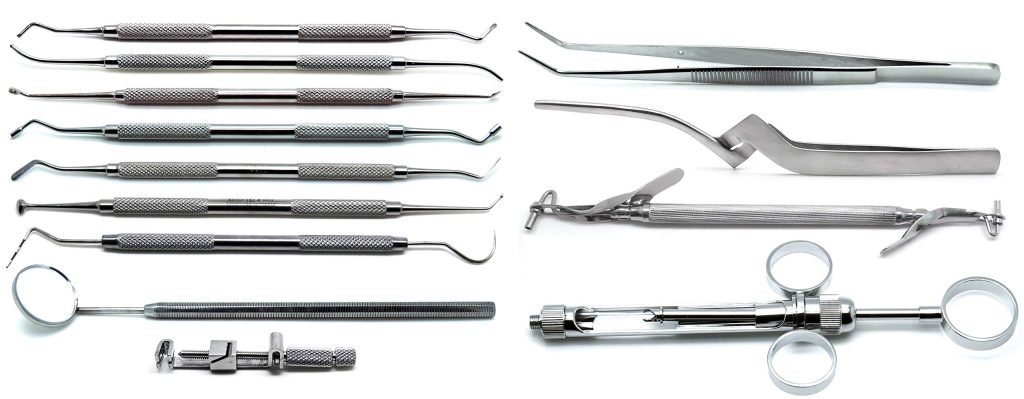Amalgam Carrier Dental Tool for Easy Filling Placement
